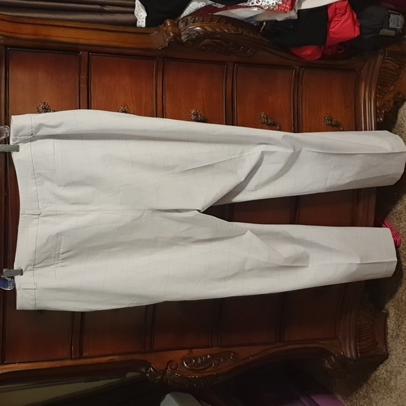 Calvin Klein Plus Size Windowpane Pantsuit sz 18 - Picture 11 of 11